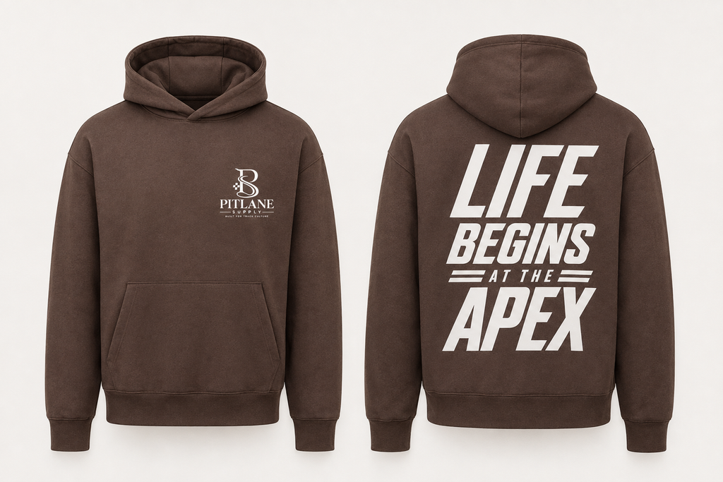 Life begins at the apex Signature Hoodie | Espresso