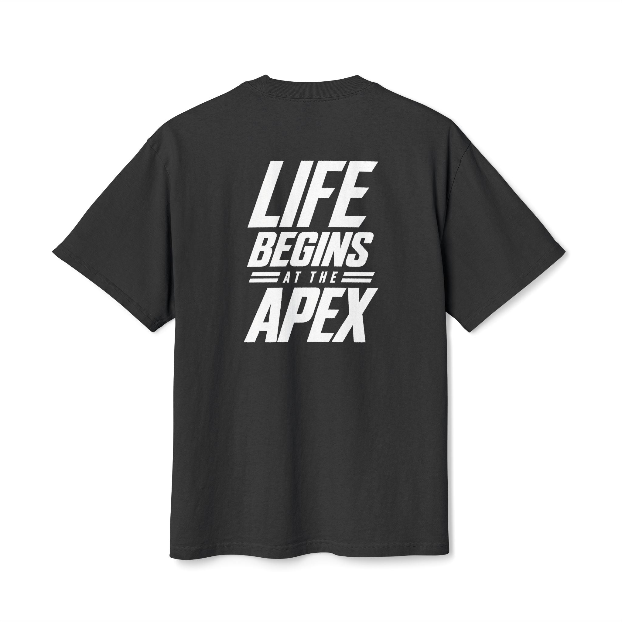 Life Begins at The Apex Heavy oversized Tee